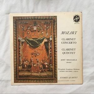 Vinyl Record: Mozart Clarinet Concerto Quintet